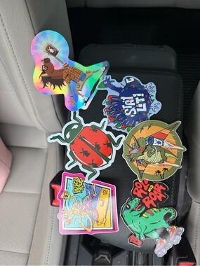 Dutch Bros animal stickers